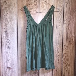 Candies Green Tank Top